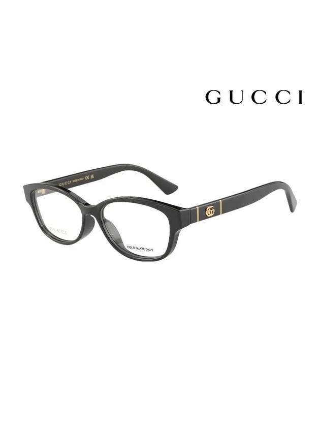 Eyewear Glasses Frame Rectangle Eyeglasses Black - GUCCI - BALAAN 3