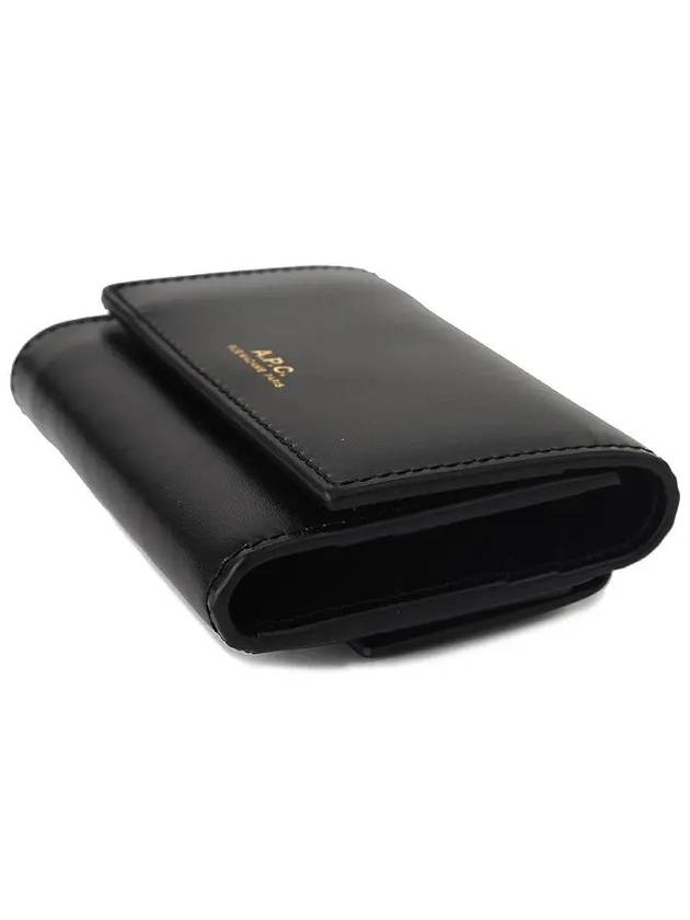 Royce Small Compact Half Wallet Black - A.P.C. - BALAAN 7