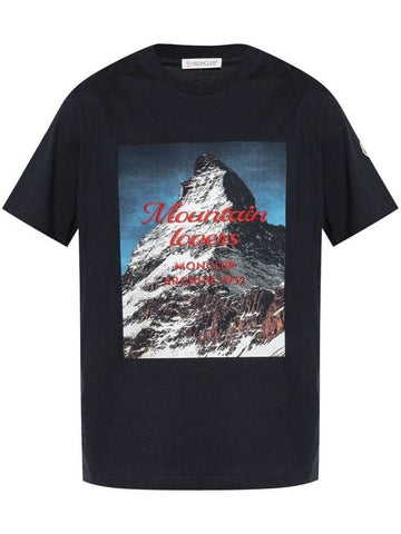 Moncler Mountain T-Shirt - MONCLER - BALAAN 1