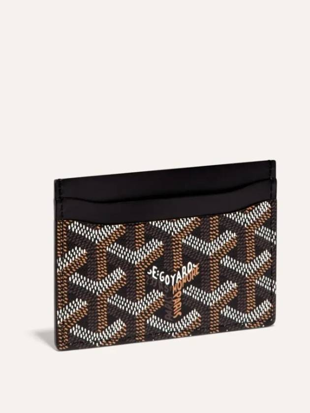 Saint-Sulpice Card Wallet Black - GOYARD - BALAAN 4