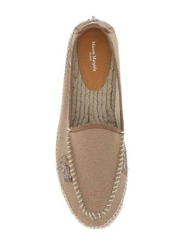 Embroidered Espadrilles Beige - MAISON MARGIELA - BALAAN 4