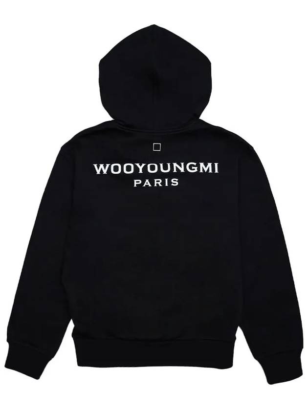 Women s back logo hoodie black - WOOYOUNGMI - BALAAN 2