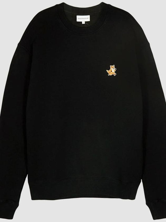 Fox Cotton Sweatshirt Black - MAISON KITSUNE - BALAAN 2