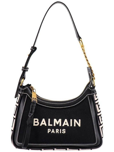 B-Army Logo Monogram Shoulder Bag Black - BALMAIN - BALAAN 1