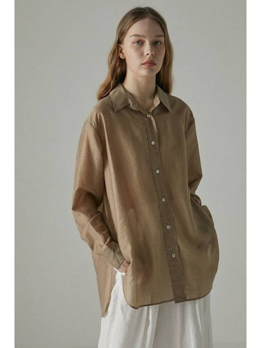 loose shirts_BROWN - ARIFF - BALAAN 1