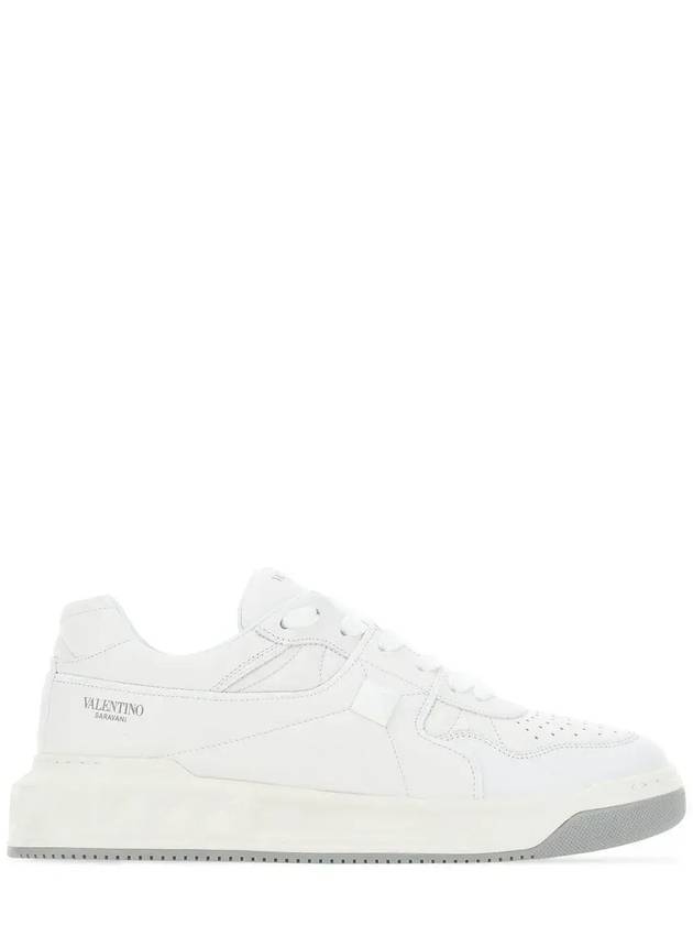 Valentino Garavani One Stud XL Lace Up Sneakers 5Y2S0E71NWN 0BO - VALENTINO - BALAAN 1