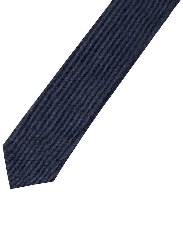 Men's Grosgrain Stripe Tie Dark Navy - THOM BROWNE - BALAAN 6