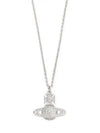 Carmella Bath Relief Pendant Necklace Platinum White - VIVIENNE WESTWOOD - BALAAN 2