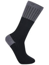 Color combination ribbed socksMX3AK011 - P_LABEL - BALAAN 10