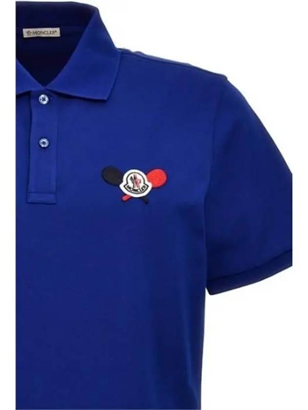 Miracle logo patch polo shirt 8A00009 - MONCLER - BALAAN 3