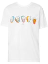 Repeat Skull Short Sleeve T-Shirt White - PAUL SMITH - BALAAN 3