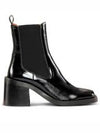 Cleated Mid Heel Chelsea Boots Black - GANNI - BALAAN 2