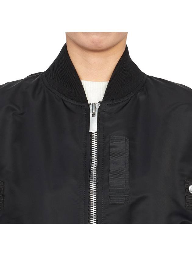 Nylon Twill Vest Black - SACAI - BALAAN 9