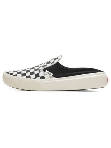 Comfycush One Checkerboard Slip-On Black - VANS - BALAAN 1