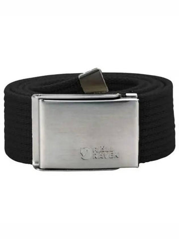 24 Canvas belt black 77029550 - FJALL RAVEN - BALAAN 1