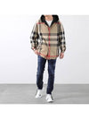 Reversible Check Hooded Jacket Archive Beige - BURBERRY - BALAAN 3