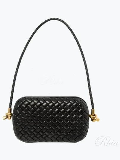 Knot Minadiair On Strap Tote Bag Black - BOTTEGA VENETA - BALAAN 2