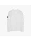 Wappen Patch Crew Neck Sweatshirt White - STONE ISLAND - BALAAN 3