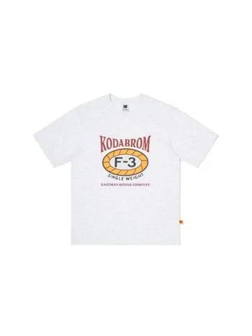 KODAK Apparel graphic Askin short sleeve t shirt white MELANGE - KODO - BALAAN 1