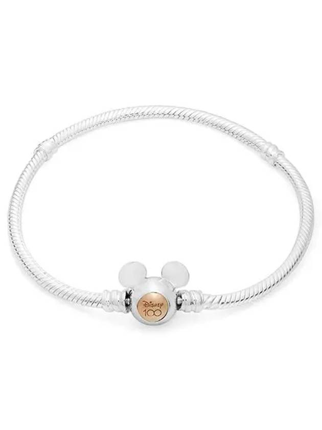 Disney 100th Anniversary Snake Chain Bracelet Silver - PANDORA - BALAAN 6