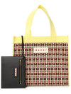 23 fw Medium Knit Jacquard Shopping Bag SHMP0076Q0P5799ZO603 B0030566701 - MARNI - BALAAN 2