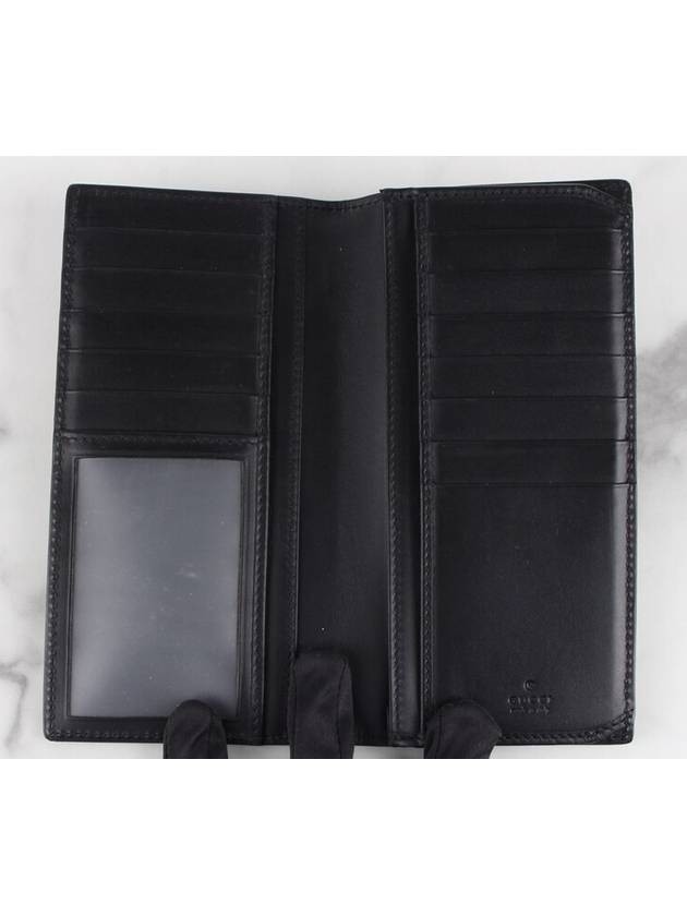 Snake long wallet black - GUCCI - BALAAN 9