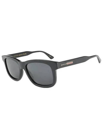 Eyewear Square Plastic Sunglasses Black - GUCCI - BALAAN 1