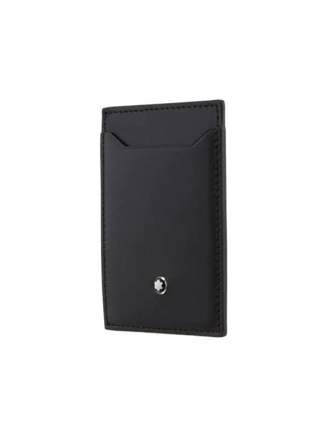 Meisterstück Pocket 3CC Card Wallet Black - MONTBLANC - BALAAN 4