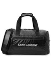 Nylon Zipper Pocket Duffel Bag Black - SAINT LAURENT - BALAAN 2