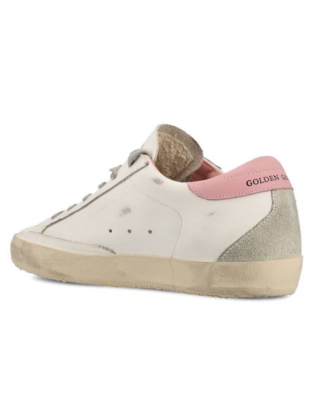 Superstar Pink Tab Low Top Sneakers - GOLDEN GOOSE - BALAAN 4