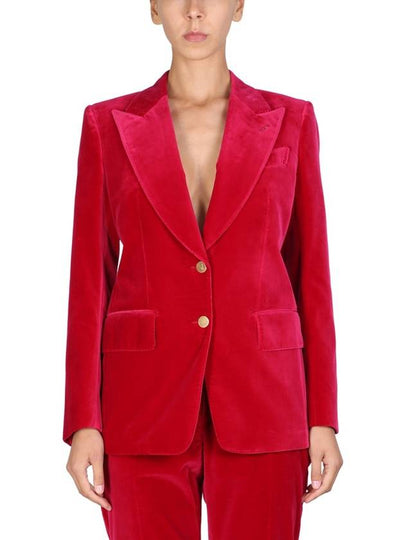 Women's Donna Jacket Raspberry - TOM FORD - BALAAN 2