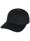 Embroidered Logo Ball Cap Black - CP COMPANY - BALAAN 2