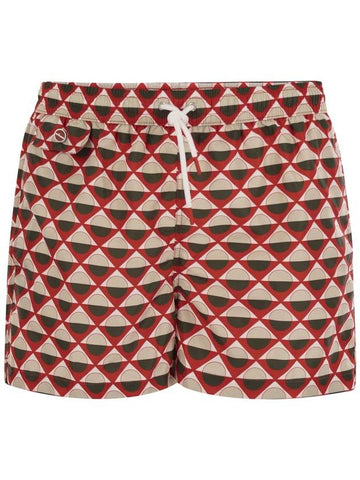 Patterned beach boxers - KITON - BALAAN 1