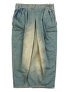 Denim Ruffle H-Line Skirt Dirty Wash - MAISON MARGIELA - BALAAN 2