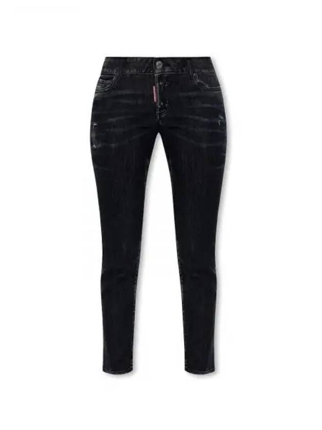 Clean Wash Jennifer Jeans Black - DSQUARED2 - BALAAN 2