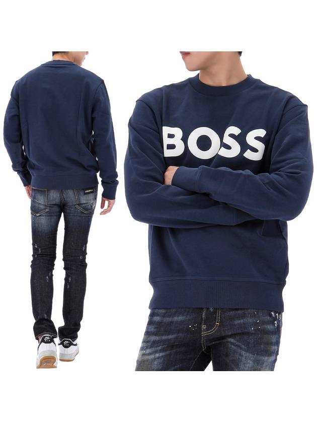 Boss Sweater 50487133 464 Blue - HUGO BOSS - BALAAN 2