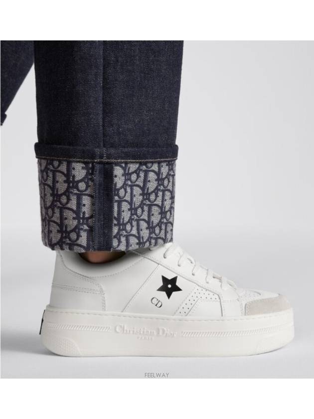 Star Platform Low Top Sneakers White - DIOR - BALAAN 4