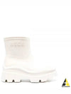 Logo Rain Boots White - MSGM - BALAAN 2