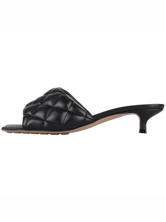 Padded Leather Mule Black - BOTTEGA VENETA - BALAAN 4