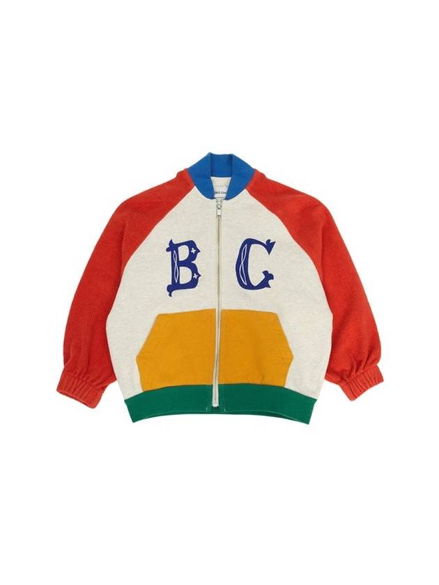 BC Vintage Color Block Zip-Up Jacket - BOBO CHOSES - BALAAN 1