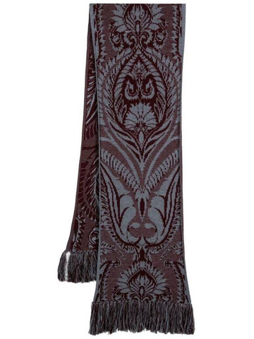 Etro Scarf With Jacquard Design - ETRO - BALAAN 1