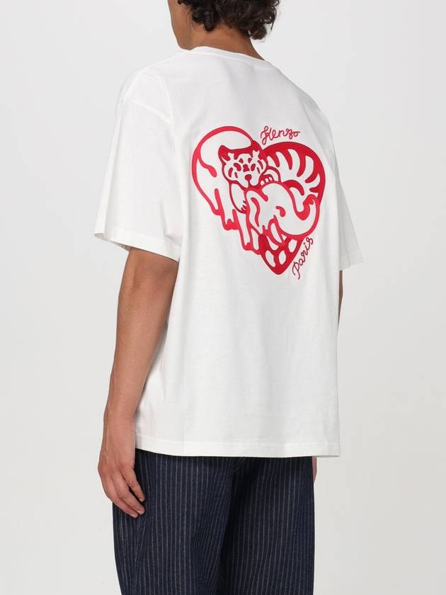 T-shirt Kenzo in cotone con stampa logo - KENZO - BALAAN 3