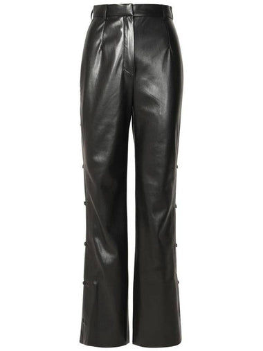 Nanushka 'Felina' Black Polyester Pants - NANUSHKA - BALAAN 1