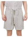 Poplin Striped Pajama Short Pants SWS HS - TEKLA - BALAAN 2