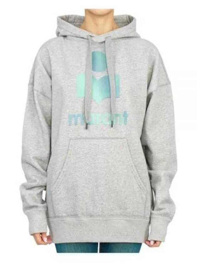 Hooded Sweatshirt SW0362 22A043E 02GY Gray - ISABEL MARANT - BALAAN 1