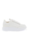 Larry Two Tone Suede Leather Low Top Sneakers White - ALEXANDER MCQUEEN - BALAAN 2