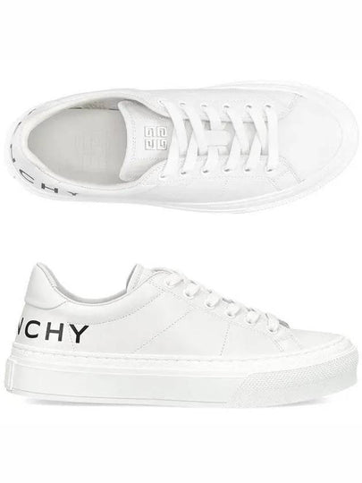 City Sports Leather Low Top Sneakers White - GIVENCHY - BALAAN 2