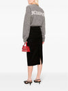 Intarsia Knit Logo Crew Neck Knit Top Grey - JACQUEMUS - BALAAN 3