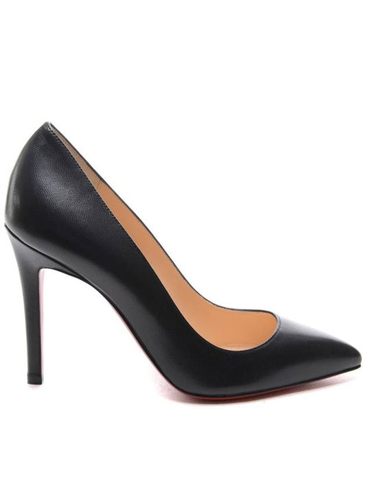 Pigalle 100mm Leather Pumps Black - CHRISTIAN LOUBOUTIN - BALAAN 2