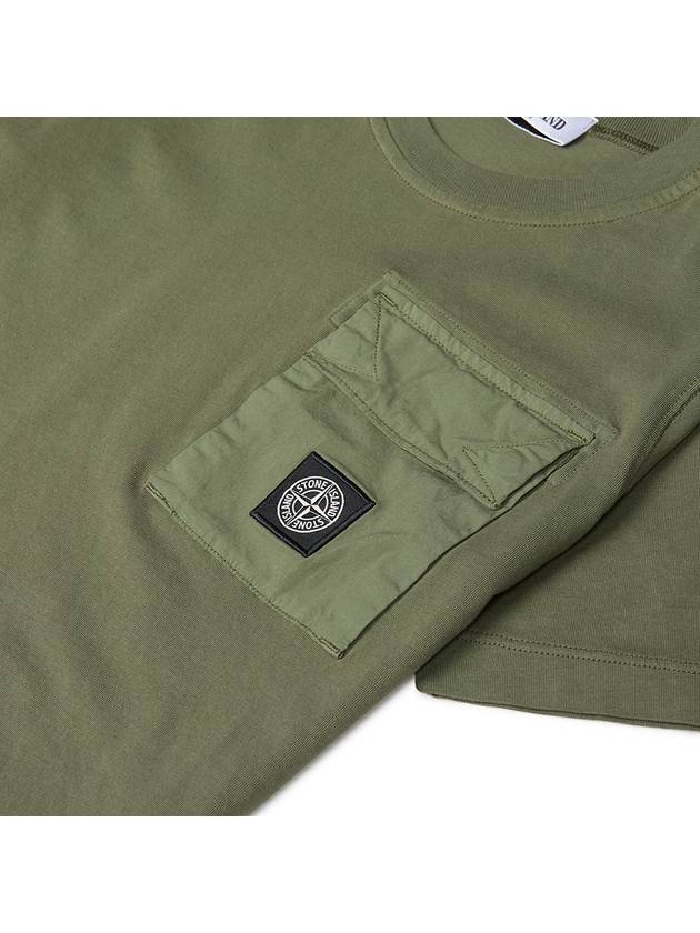 Kids short sleeve t shirt 801620247 V0058 10A12A Adult wearable - STONE ISLAND - BALAAN 4